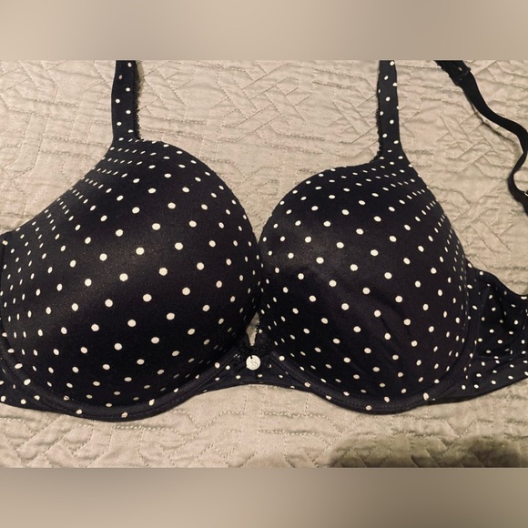 Victoria's Secret Other - Like New Victoria’s Secret Body By Victoria Padded Polka Dot Push-Up Bra sz 38D